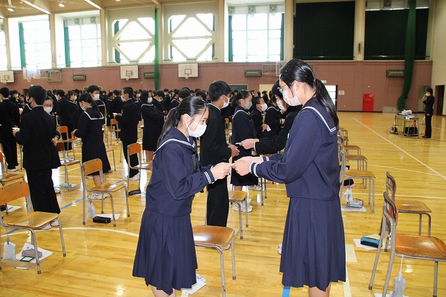 中学生向け起業セミナー 鯖江市中央中学校
